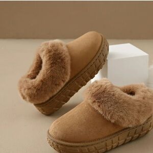 Cozy Tan Women's Slippers